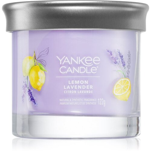 Yankee Candle Lemon Lavender di&amp;scaron;eča sveča Signature 122 g Slike