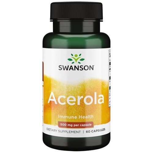 Swanson Acerola 500 mg (60 kapsul) Slike