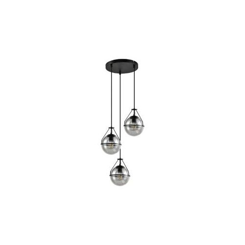 VISILICA 3xE14 Parma ML-6397-3 okrugla crna Cijene