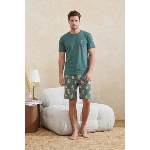 Trendyol muški set Tmnss26Pt00030, zelena-zelena Cene
