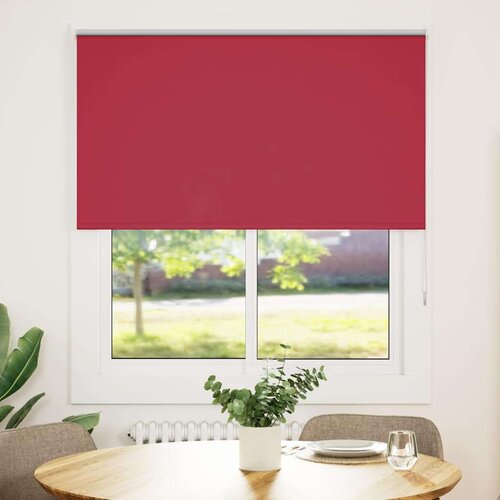 vidaXL Rolo zavjesa Blackout crvena 125x150 cm Širina tkanine 121,6 cm Cijene