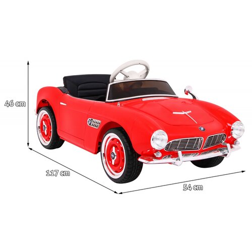 Licencirani auto na akumulator BMW 507 Retro - crveni Slike