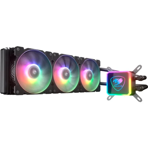 Cougar I Aqua ARGB 360 I 3MAQR360.0004 I AiO Liquid Cooling I Aqua ARGB 360 *1 + 120mm RGB Fan x3 + remove control