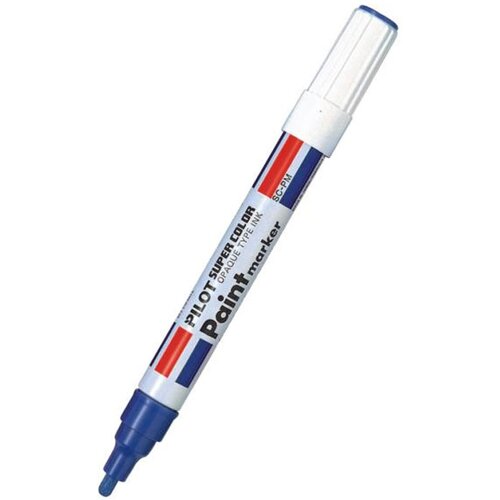 Pilot Marker Paint, vodoobstojni 2 mm, moder Cene