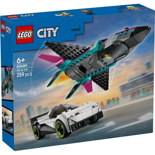 Lego City Jet vs Car 60489 Cene
