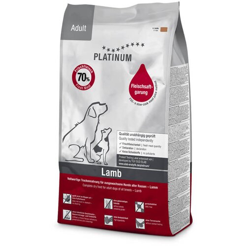 Platinum adult lamb - suva hrana za pse sa jagnjetinom (1,5kg, 5kg) 5kg Slike
