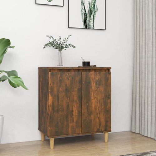 The Living Store Komoda dimljeni hrast 60x35x70 cm konstruiran les - Komoda, (21662061) Cene