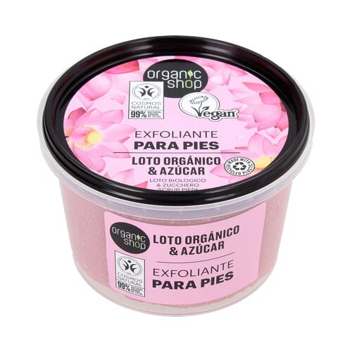 Organic Shop Foot Scrub Sugar & Lotus Cene