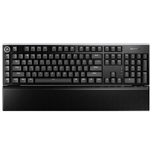 BE QUIET Light Mount Silent Linear US ANSI tipkovnica Igranje USB QWERTY US Engleski Crno Cene