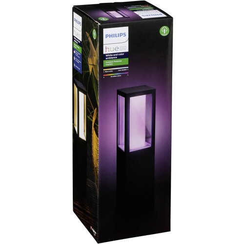 Philips Hue Impress LED pedestal light black - vrtna svjetiljka Cijene