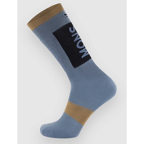 Mons Royale Merino Snow Funkcijske nogavice goblin blue Cene