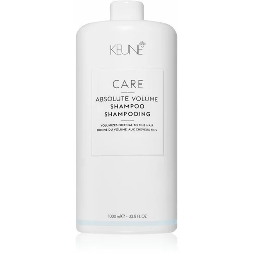 KEUNE Care Absolute Volume Shampoo šampon za tanku kosu bez volumena 1000 ml