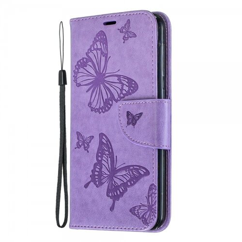 Onasi butterfly preklopna torbica za samsung galaxy A10 A105 - vijola Cene