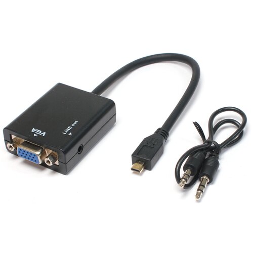  Adapter Micro HDMI na VGA M + audio JWD-HDMI1 Cene