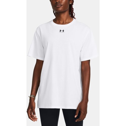 Under Armour Campus Oversize T-Shirt SS-WHT - Women Cene