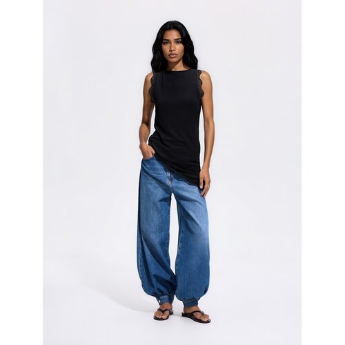 Reserved LADIES` BLOUSE - crno Cijene
