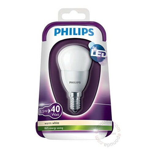 Philips LED sijalica E14 40W WW P45 FR ND/4 PS504 Slike