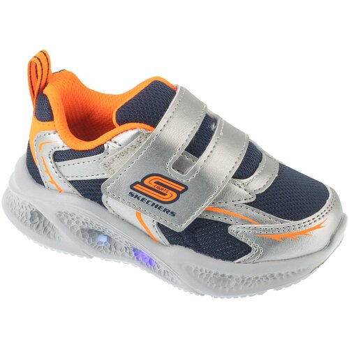 Skechers Nizke superge Meteor-Lights - Glow Spike Srebrna Cene