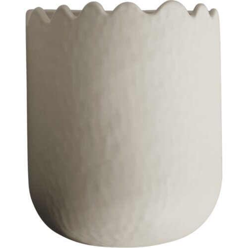 DBKD Stenski cvetlični lonec FLOWERY Cream - Small - 16x19 cm Slike