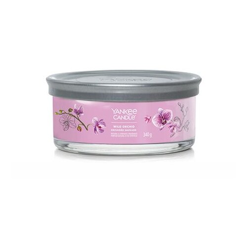 Yankee Candle Sveća Signature Multiwick Tumbler, Divlja orhideja Slike