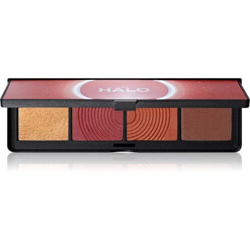 Smashbox Halo Sculpt + Glow Face Palette paleta osvetljevalcev in rdečil odtenek Berry Saturation 15,7 g Slike