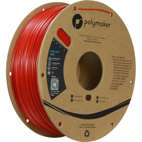 Polymaker PolyLite ASA Galaxy Red Cene