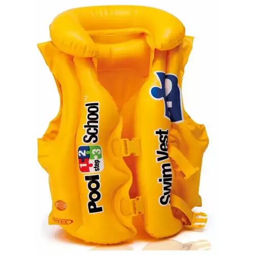Intex prsluk za plivanje poolschool 50cmx47cm 604085 Cene