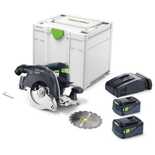 Festool Baterijski cirkular HKC 55 5,0 EBI-Plus-SCA, F 577678 Cene