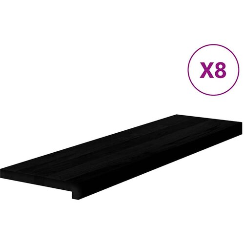 VidaXL Gazi&amp;scaron;ta stepenice 8 kom tamnosmeđi 90x25x2 cm masivna hrast Slike