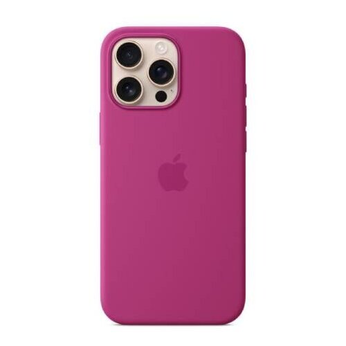 Apple iphone 16 pro max silicone case with magsafe MYYX3ZM/A - fuchsia Cene