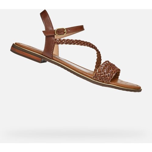 Geox Light brown women's sandals Sozy Plus - Women's Cene