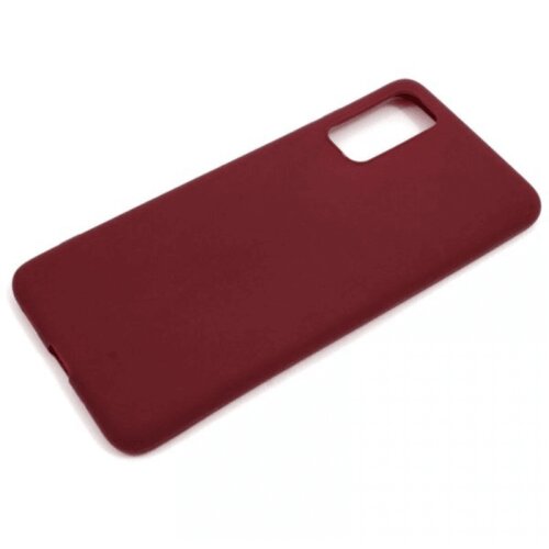 Onasi Silikonski ovitek za Samsung Galaxy S25 Ultra - mat liquid - rdeč Slike