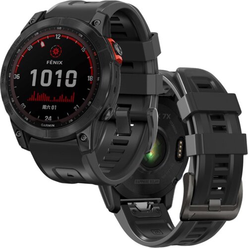 TECH-PROTECT ICONBAND ZA GARMIN FENIX 5 6 6 PRO 7 BLACK BAND, (22069412) Cene