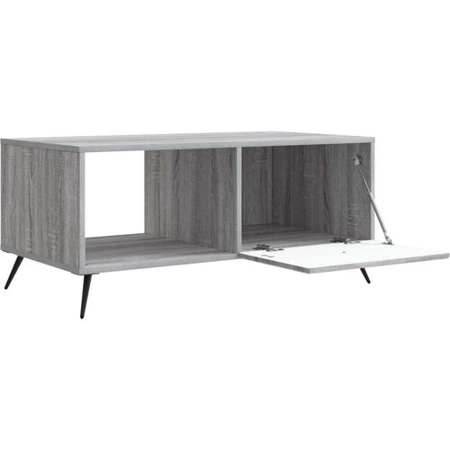  Stolić za kavu Siva sonoma 90 x 50 x 40 cm Konstruirano drvo Slike