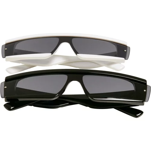 Urban Classics Accessoires Sunglasses Alabama 2-Pack Black/White