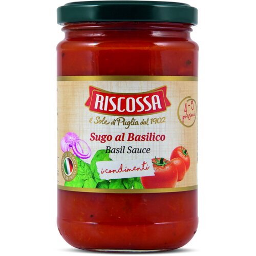 Riscossa Tomato sos sa bosiljkom 295g Slike