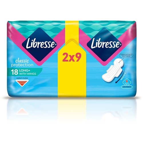 Libresse classic ultra super duo higijenski ulošci 18 komada Cene