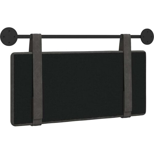  Držeće uzglavlje Zidne Antikni PU - Crna 80 cm bez LED Slike