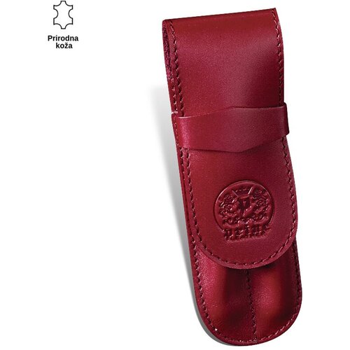 PRINC LEATHER Kožna futrola za dve olovke, Bordo Cene