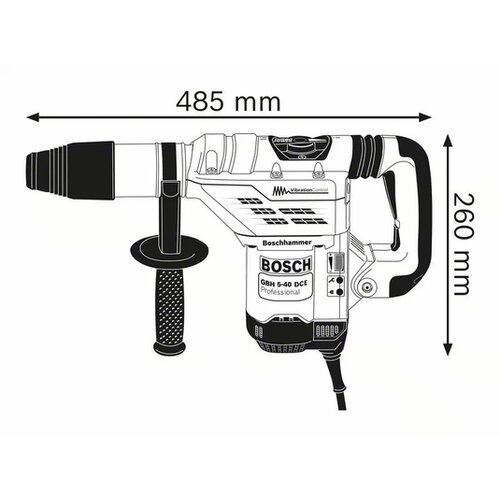 Bosch Bu&amp;scaron;aći čekić sa SDS-max-sustavom GBH 5-40 DCE Slike
