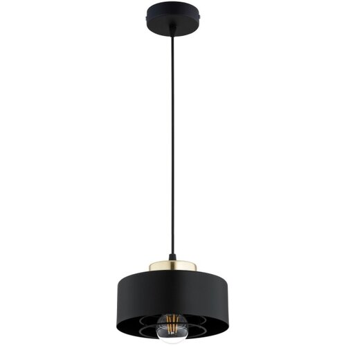 Brilagi - Visilica na sajli 1xE27/60W/230V prečnik 20 cm crna/zlatna Slike