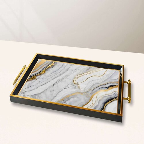 Aberto Design Poslužavnik TPA10020 50 x 29 x 3.5 cm, Šareni Cene