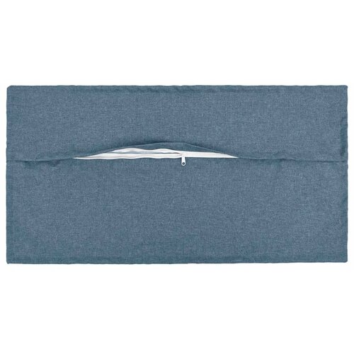  Jastuk s jastukom HOUTEN 2 kom. Traper plava Umjetni lan - Trapere plave boje 40 x 80 cm 2 Slike