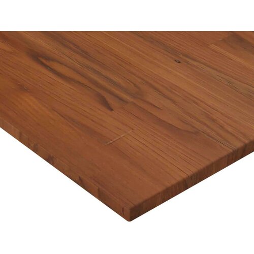  Četvrtasta stolna ploča smeđa 90x90x1 5 cm tretirana hrastovina Slike