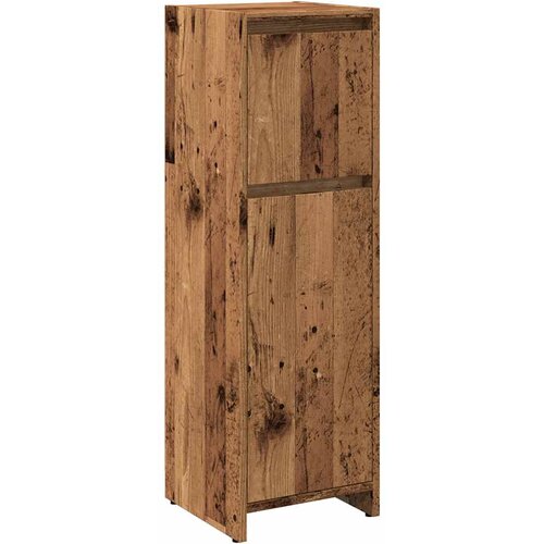 Maison Chic Kopalniška omarica - Kopalniški kabinet starinski les 30x30x95 cm iverna plošča, (21794910) Cene