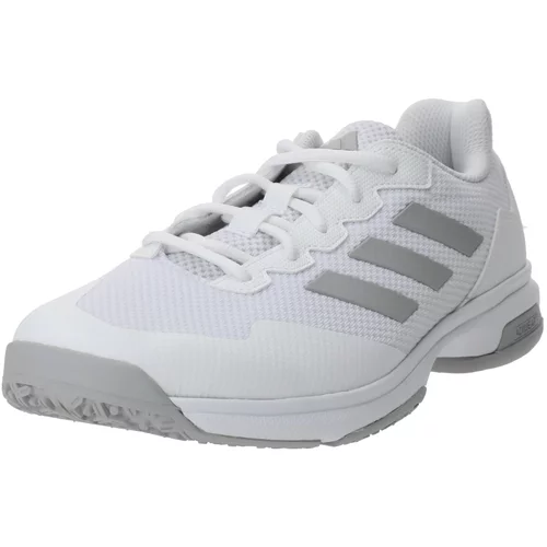 Adidas Športni čevelj 'GameCourt 2 Omnicourt' svetlo siva / bela