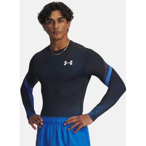 Under Armour Men's T-shirt UA Heatgear Sub Crew LS-BLU - Men's Cene