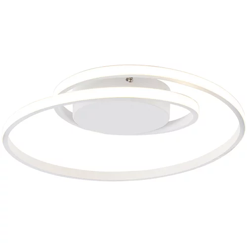 Trio Leuchten Dizajn stropna svetilka bela, vključno s 3-stopenjsko LED zatemnitvijo - Krula