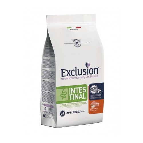 Exclusion diet veterinarska dijeta za pse small breed intestinal - svinjetina i pirinač 7kg Cene