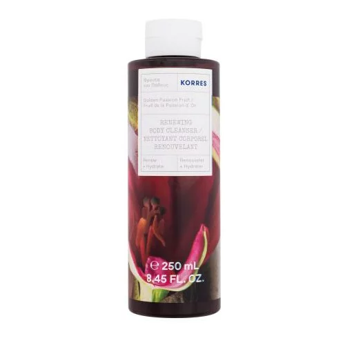 Korres Golden Passion Fruit Renewing Body Cleanser hidratantni gel za tuširanje 250 ml za ženske
